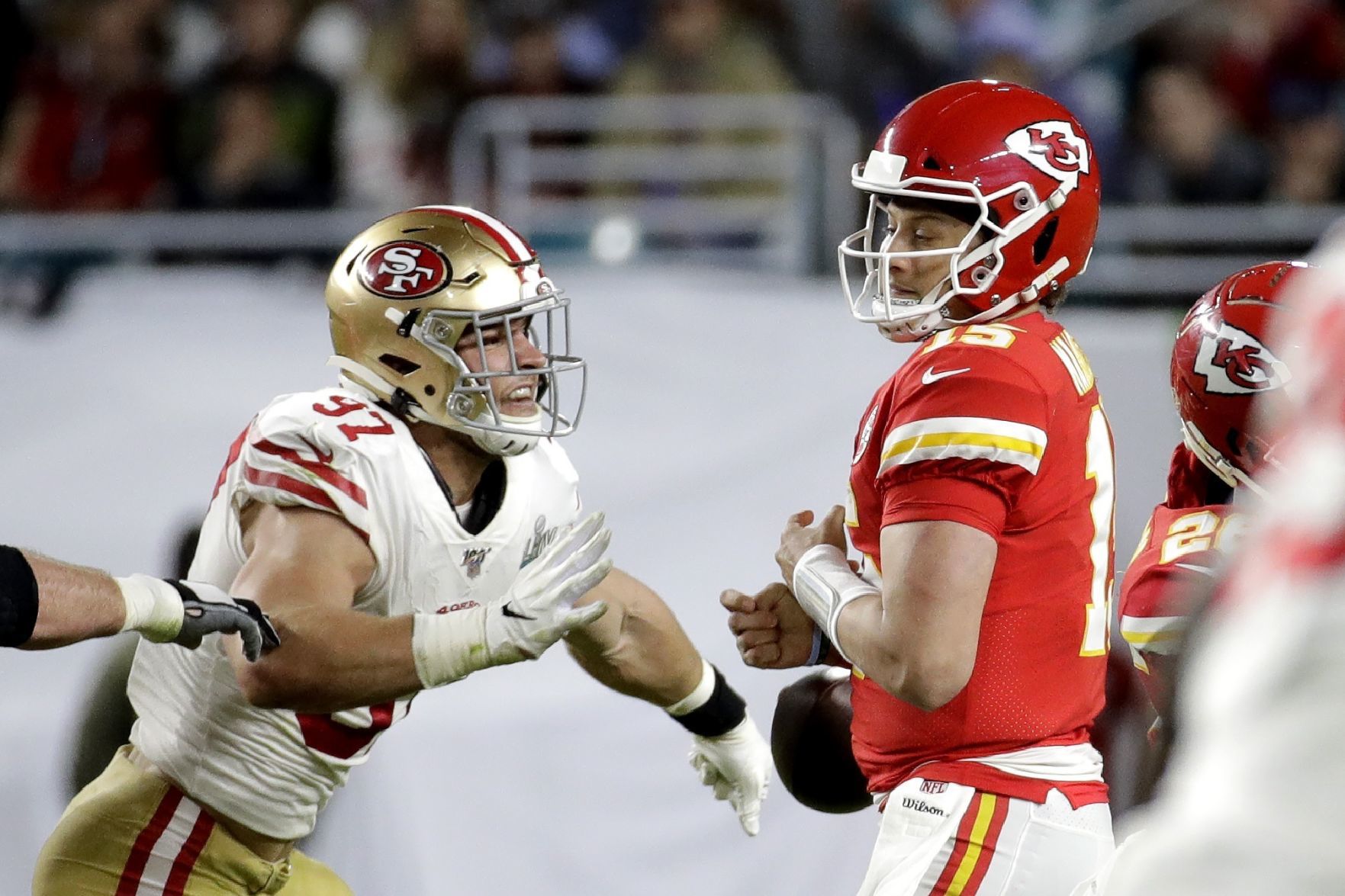49ers Chiefs Super Bowl Football